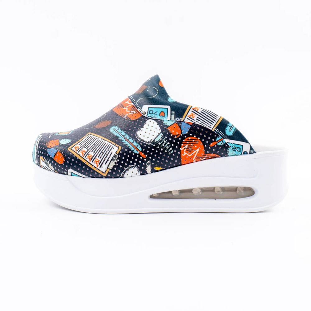 Dr. Mitra Air Max Ortopedske klompe, Medical Crne slika 1