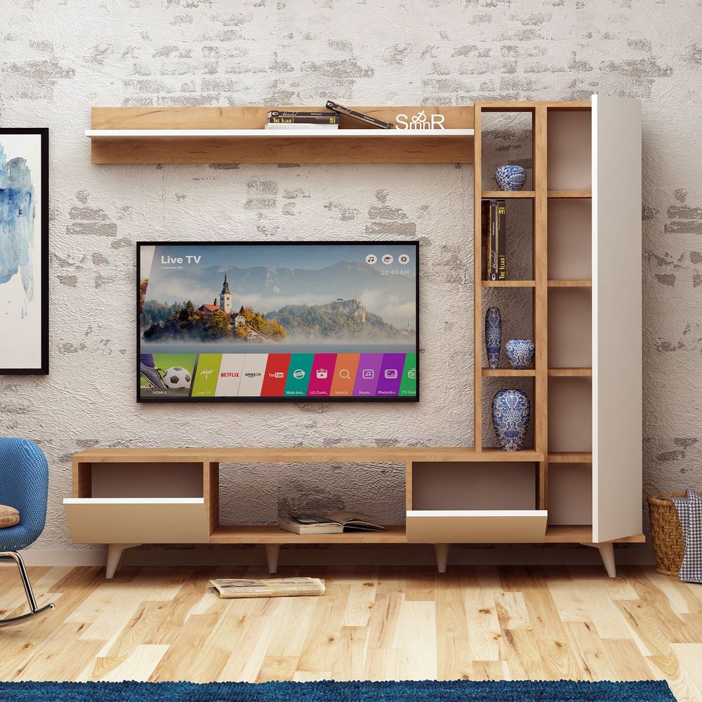 Rambuty Oak Bijela TV Jedinica slika 2