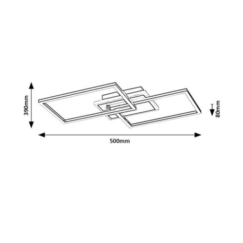 Rabalux Athelstan LED plafonjera 71013 slika 6