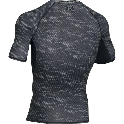 UNDER ARMOUR HG ARMOUR PRINTED SS-BLK/BL slika 5