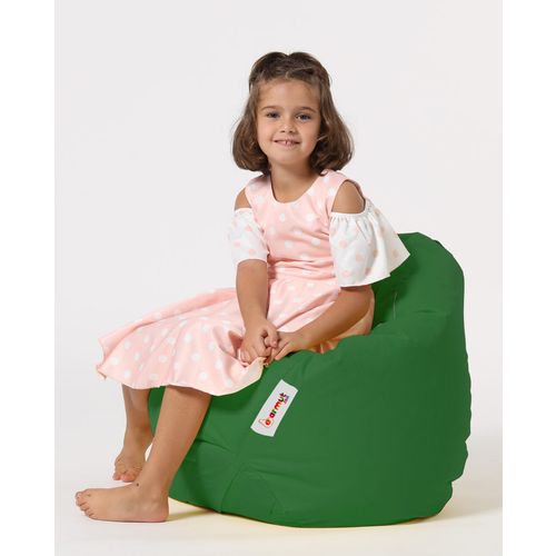 Premium Kids - Zeleni baštenski Bean Bag za decu slika 3