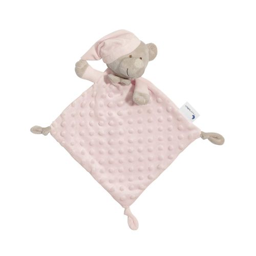 Interbaby tješilica Duo dou Bear Pink u poklon kutiji slika 2