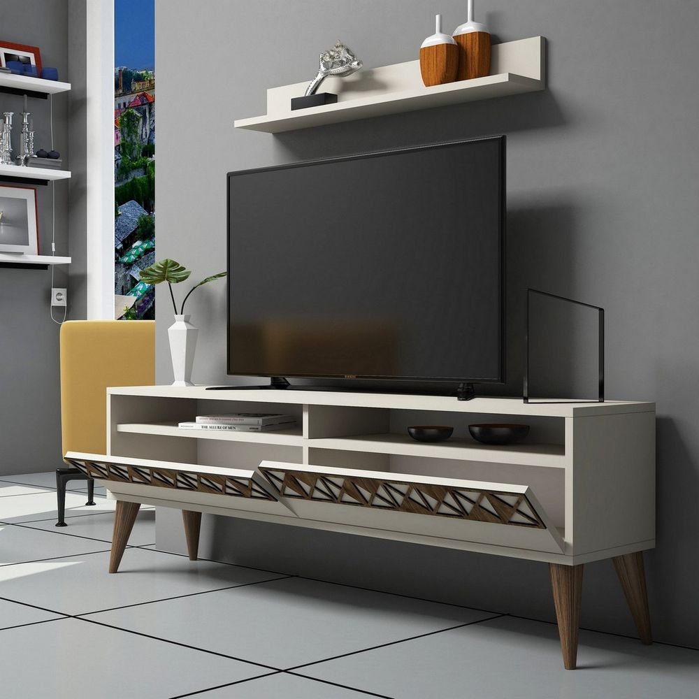 Line - Krem TV Komoda slika 3