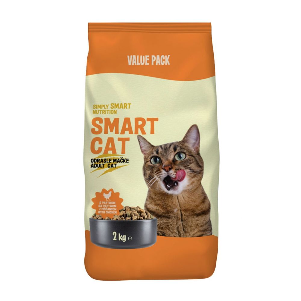 SMART CAT Adult piletina 2 kg slika 1