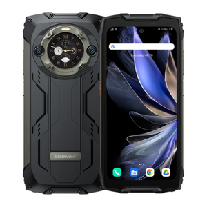 Blackview Smartphone Rugged Phone BV9300 Pro 12GB+256GB with Built-in 100LM Flashlight, Black