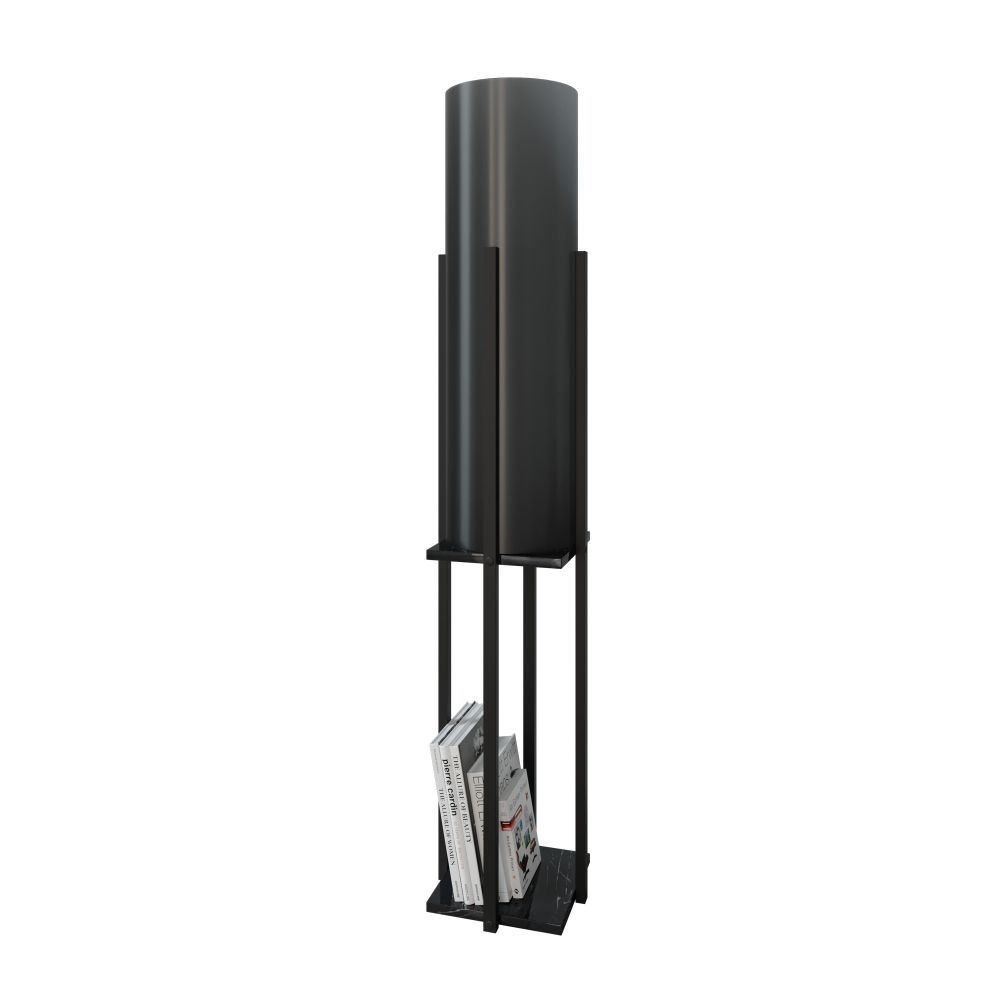 Stojeća lampa Dor - Black v2 u crnoj boji slika 1