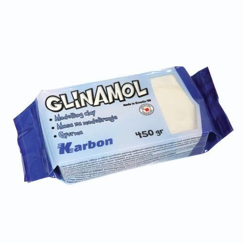 Glinamol bijeli Eurokarbon 450g slika 2