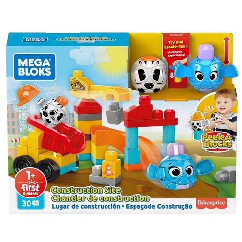 Fisher Price Mega Bloks Konstrukcija sa veselim građevincima slika 1