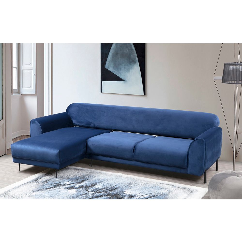 Image Corner Left (Chl-3R) - Tamnoplavi Ugaoni Sofa-Krevet slika 3