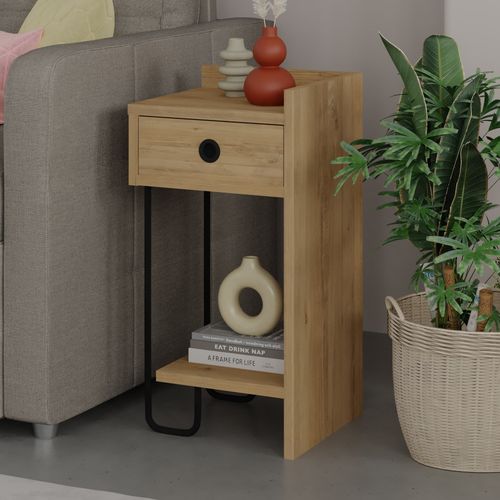 Sirius Right - Oak Oak Nightstand slika 3