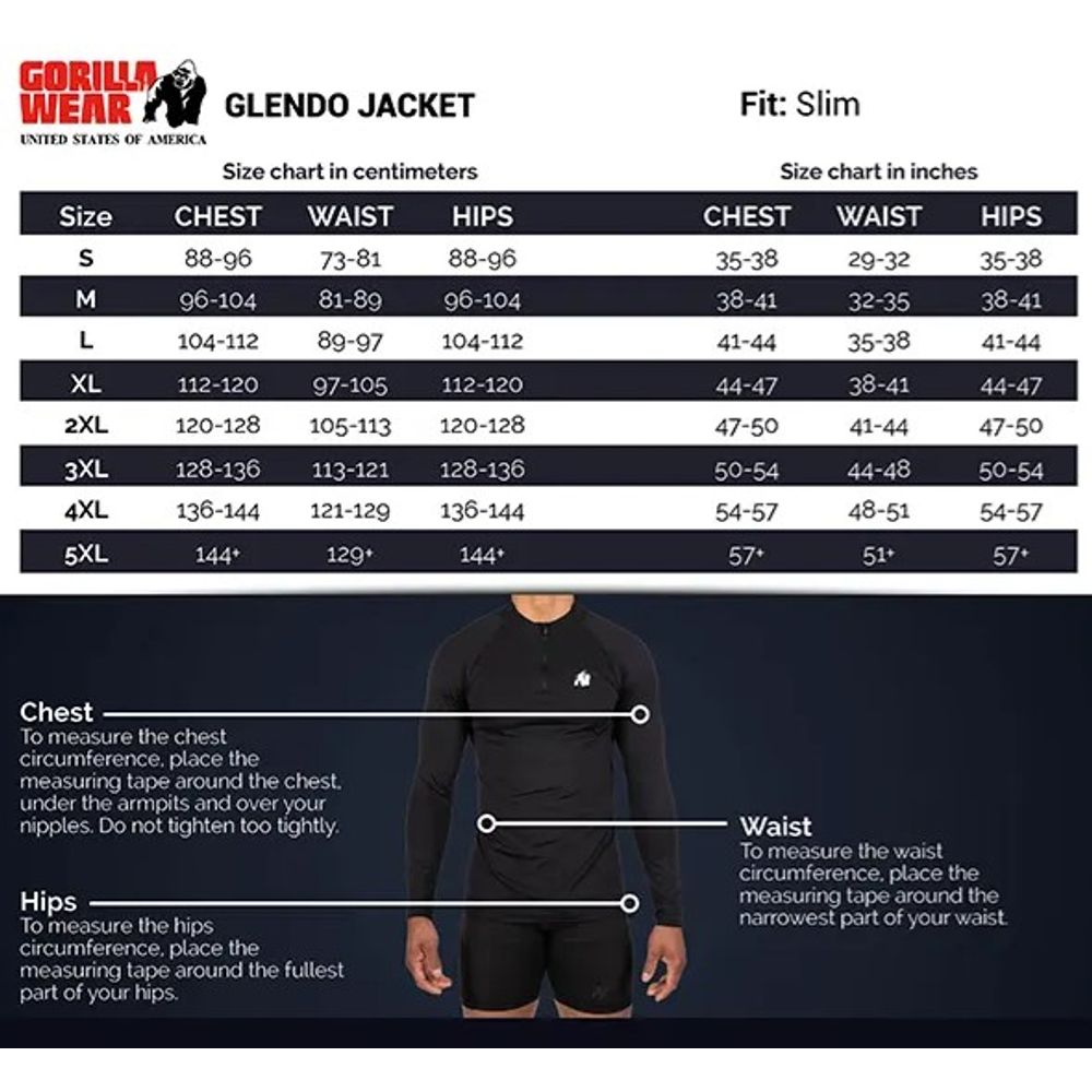 Gorilla Wear GLENDO Trenerka gornji dio, Antracit slika 4