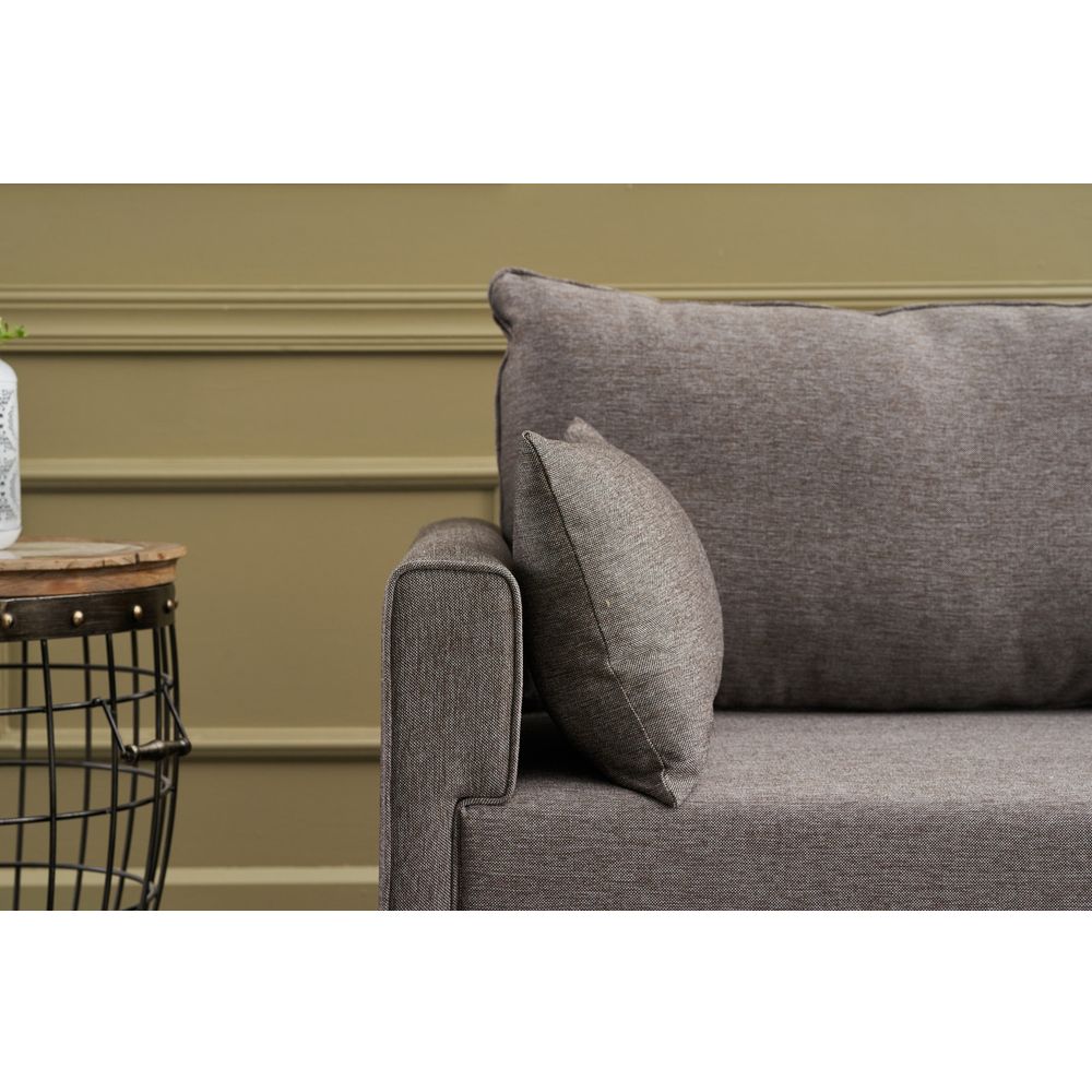 Bella Sofa za 3 Osobe - Braon slika 3