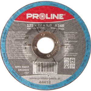 Proline brusna ploča za metal 125X6.0X 44412