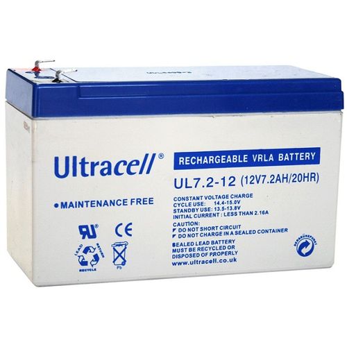 Ultracell UL7.2-12 Battery 12V / 7.2Ah, UPS slika 1