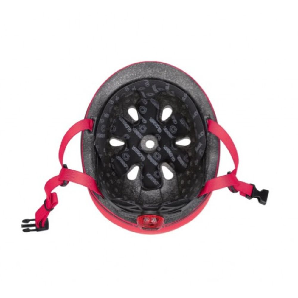 Globber Kaciga Go Up Lights New Red 506-102 slika 4