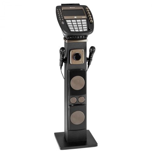Auna KaraBig karaoke uređaj Bluetooth LED 7'' TFT CD USB ugrađen zvučnik slika 2