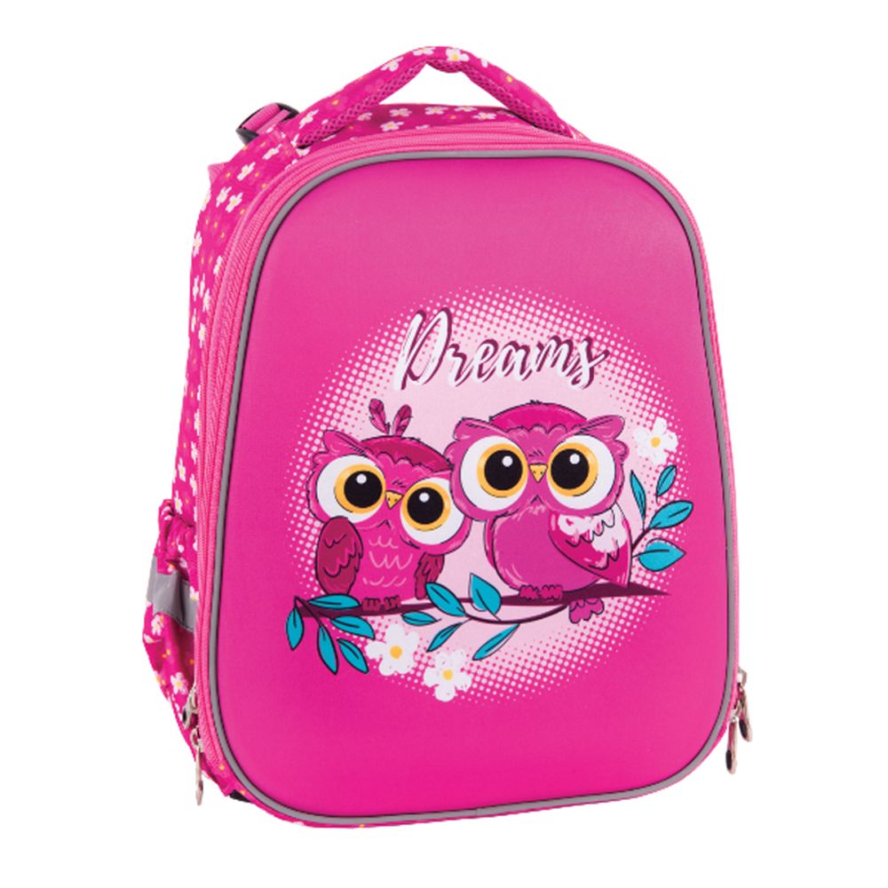 Pulse Ruksak Anatomic Cube Pink Owl slika 1