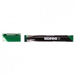 Flomaster Kores, permanent marker, 2093, 1-3 mm, zeleni