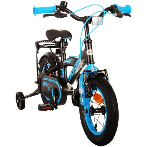 Volare dječji bicikl Thombike 12" s dvije ručne kočnice crno-plavi slika 10