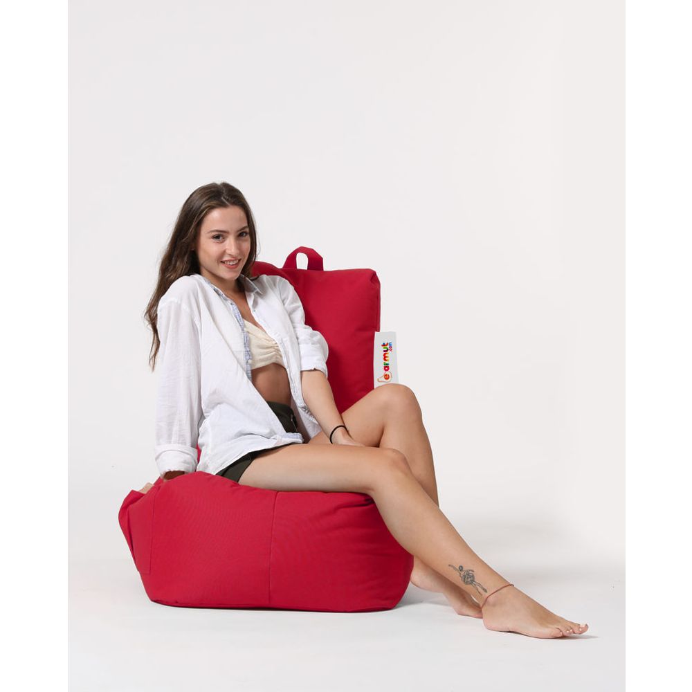 Diamond - Crveni Baštenski Bean Bag slika 9