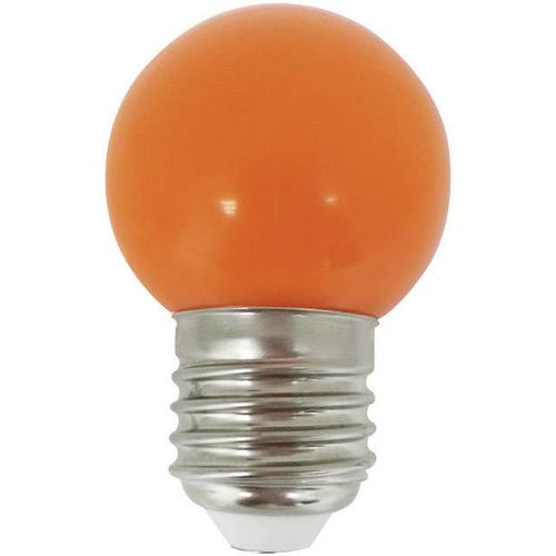 LED žarulja 70 mm LightMe 230 V E27 0.5 W narančasta, kapljičastog oblika 1 kom. slika 2