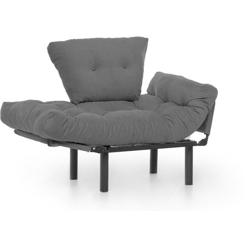 Atelier Del Sofa Fotelja, Sivo, Nitta Single - Grey slika 4