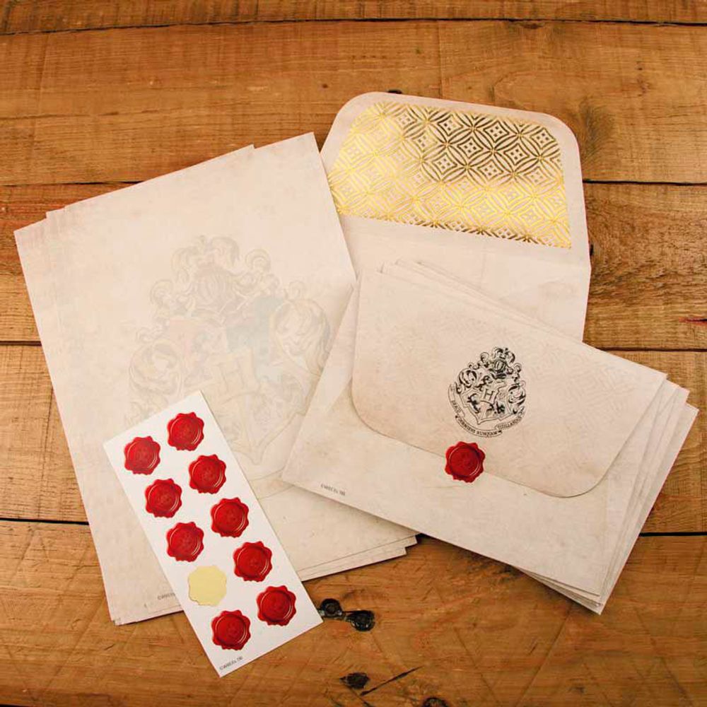 Harry Potter Hogwarts set za pisanje pisama slika 1