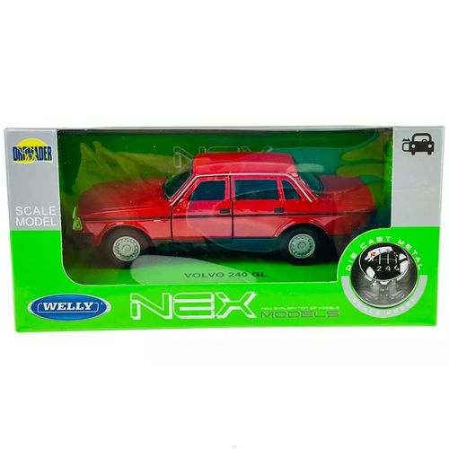 Volvo 240 GL crveni 1:34 slika 5