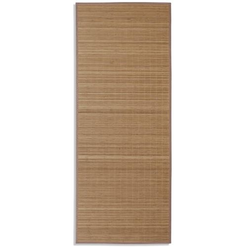 Tepih od bambusa u smeđoj boji 80 x 200 cm slika 23