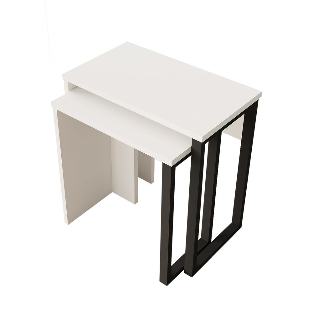 Nesting Table On7-W - Bijela (2 komada) slika 5