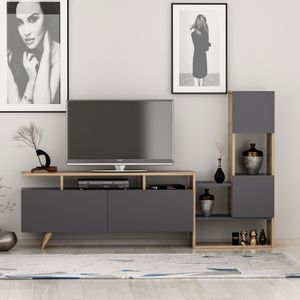 Tower - Ciragan, Anthracite Walnut
Anthracite TV Unit