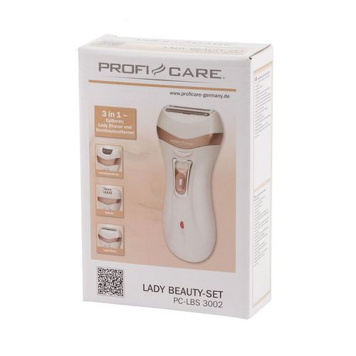 ProfiCare PC-LBS 3002 epilator, ženski brijač i turpija za pete - 3 u 1  slika 1