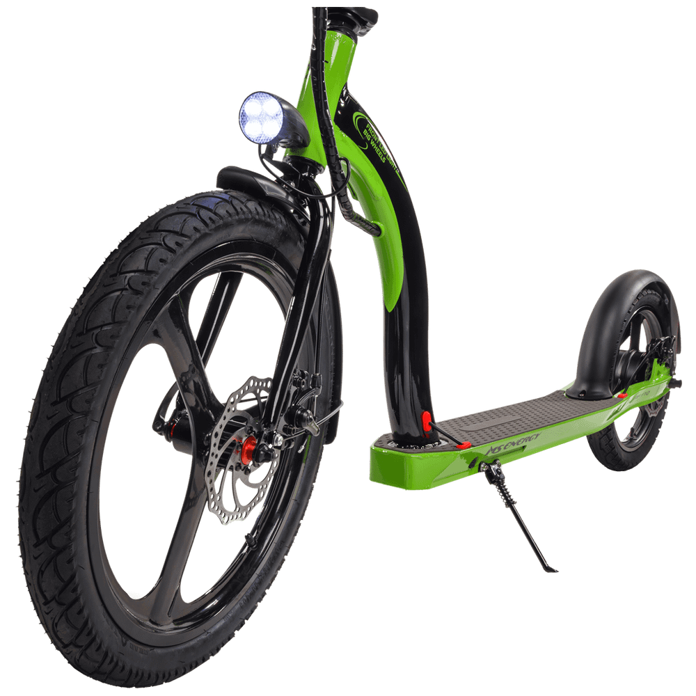 MS Energy Romobil, električni - r10  black / green slika 2
