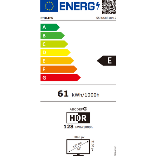 Philips The One 55PUS8818- 55 Pulgadas- Ambiligth- 4K Ultra HD