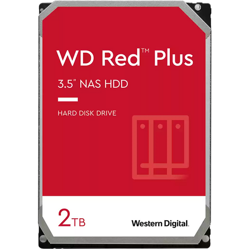 HDD NAS WD Red Plus 2TB CMR, 3.5'' slika 1