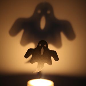 Candle Shadow 1 Black Decorative Metal Wall Accessory