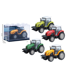 MKV002110 Traktor metalni 10X6CM, Sorto