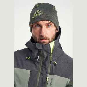 Tenson Kapa Touring Beanie U, Sivo/Zelena