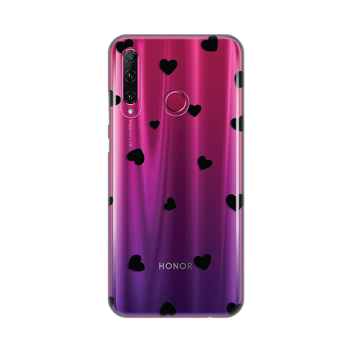 Torbica Silikonska Print Skin za Huawei Honor 20 Lite/Honor 20e Hearts slika 1