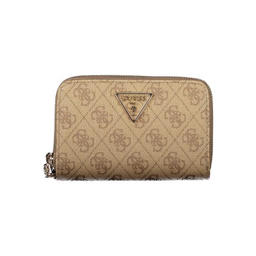 GUESS JEANS WOMEN'S WALLET BEIGE slika 1