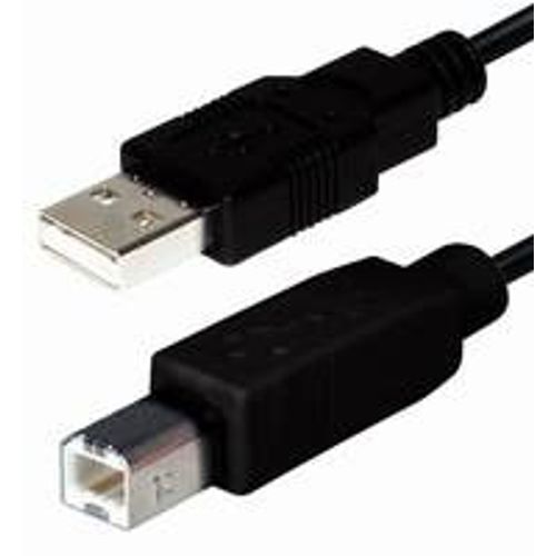 Transmedia USB 2.0 AB, Black, 1,8m slika 1