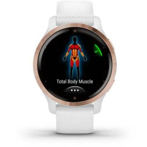 GARMIN Venu 2S Rose Gold White slika 1