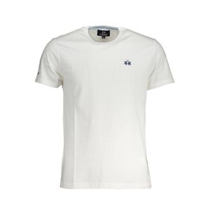 LA MARTINA WHITE MAN SHORT SLEEVE T-SHIRT