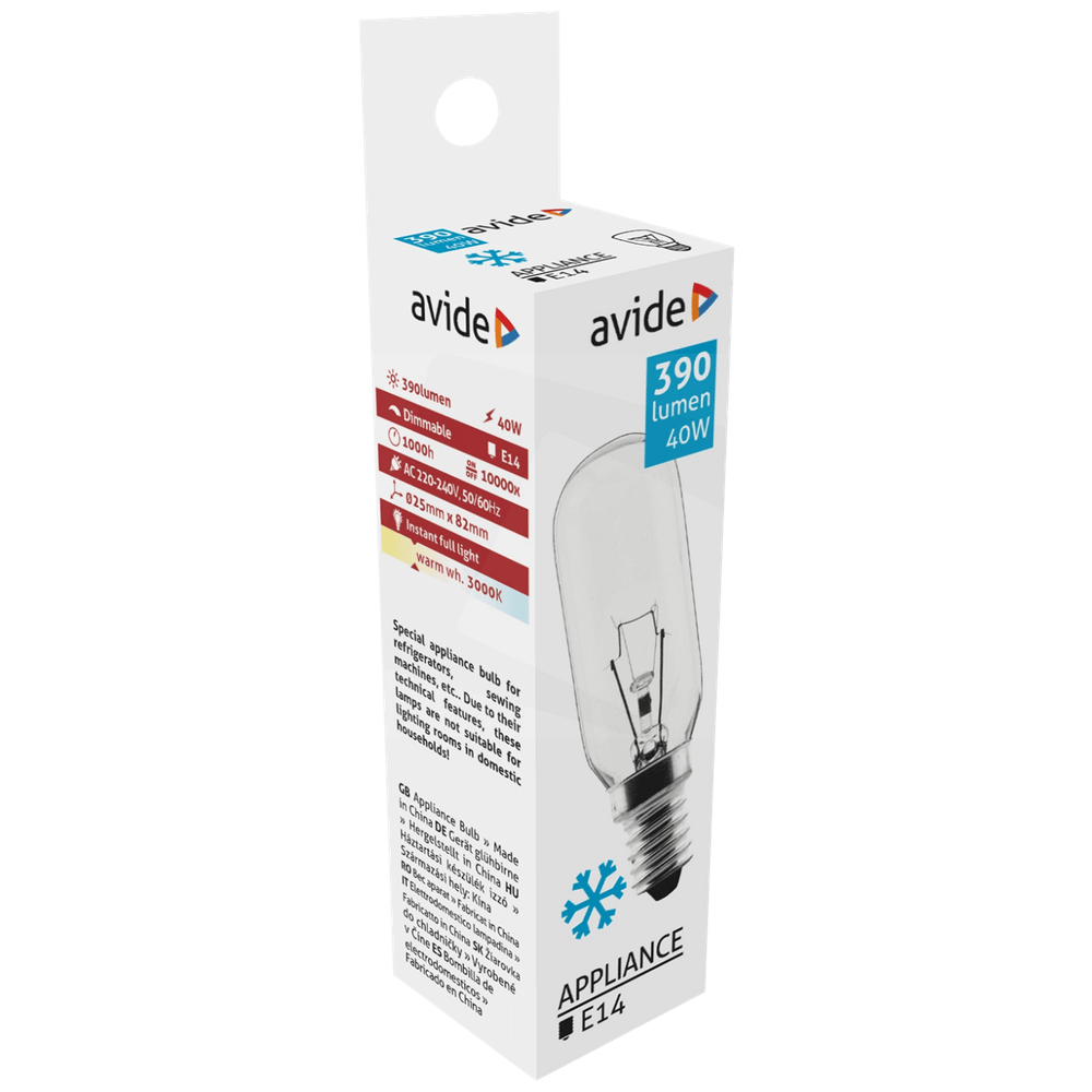 Avide Sijalica za frižider, 40W, E14, 3000K, IP20 - Cooling Bulb 40W E14 slika 2