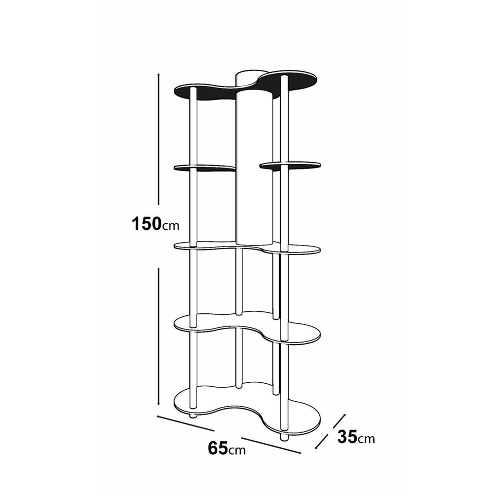 Podna lampa KS-11115, crna slika 6