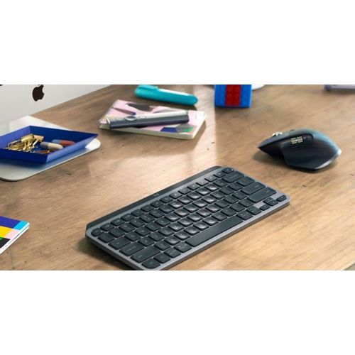 Logitech MX Keys Mini Wireless Illuminated Keyboard - Graphite - US slika 3