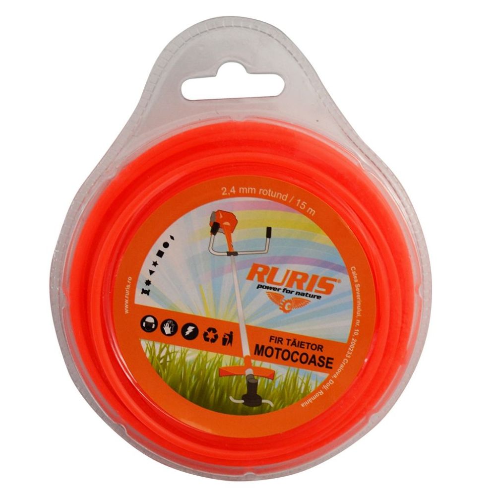 RURIS okrugli silk za trimer 2.4mmx15m slika 1