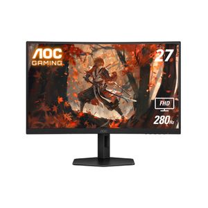 AOC AG275QXN/EU Monitor 27" VA/1920x1080/280Hz/1ms GtG/HDMIx2,DP/freesync/VESA/crna