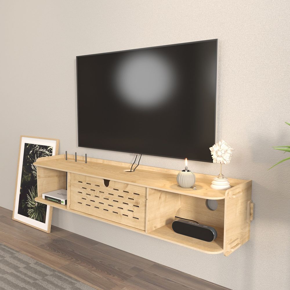 TV stalak Sima, boje hrasta slika 3