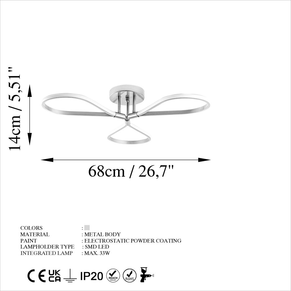 Damla - 13544 Chrome Luster slika 6